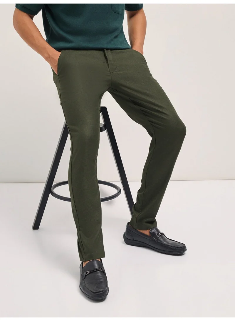 The Bear House  Men’s formal trouser for everyday wear, smart, stylish and comfortable bottom wear for office, business meetings and formal occasions, perfect choice to elevate your professional look for Men | Best Price UAE