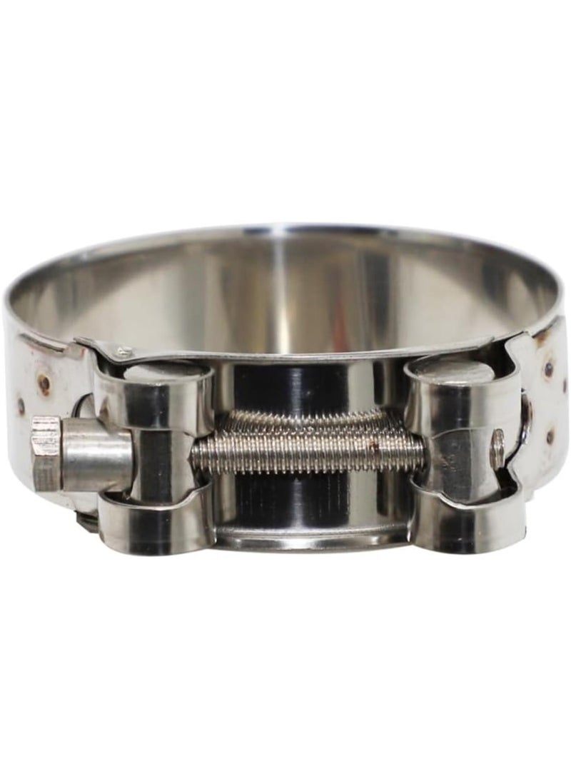 GGOOT Universal T Bolt Style Strength High Fastener Clamp Stainless Steel Exhaust Pipe Clip Hardware Accessories Fastener Repair Tool,40MM,43MM - Image 5