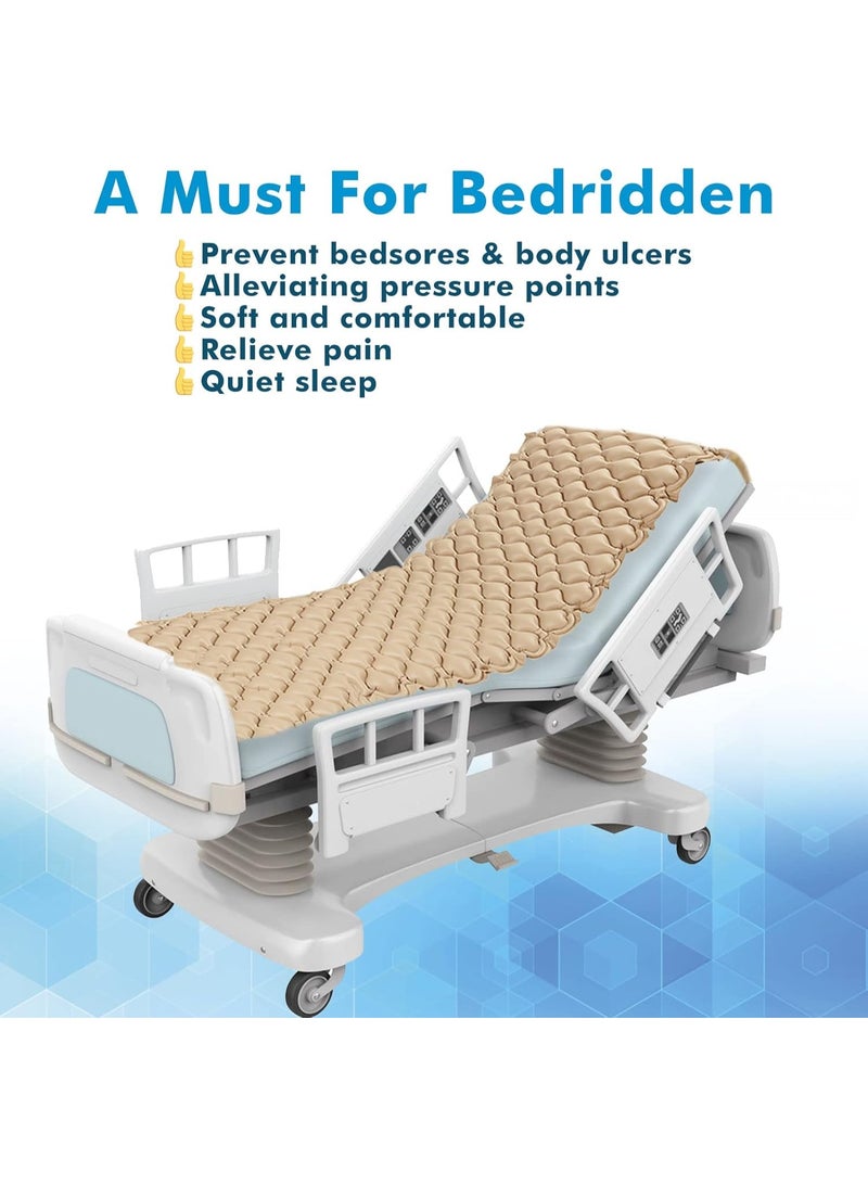 Medical air mattress with alternating pressure for comfort and preventing bedsores - Image 2
