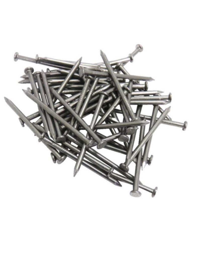 High Strength Round Head Nails For Carpentry Hardware Electrical Etc (50, 2 1/2 inch) - Image 3