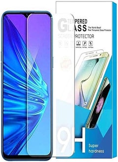 9H Realme 5 pro tempered glass screen protector - clear 