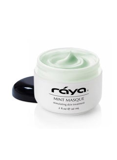 Raya Mint Masque (603) | Cooling and Refreshing Facial Treatment Mask Combination for Oily and Break-Out Prone Skin, Moisturizing,Tightening Pores, Refining Complexion, Paraben-free - 60ml  - Image 1