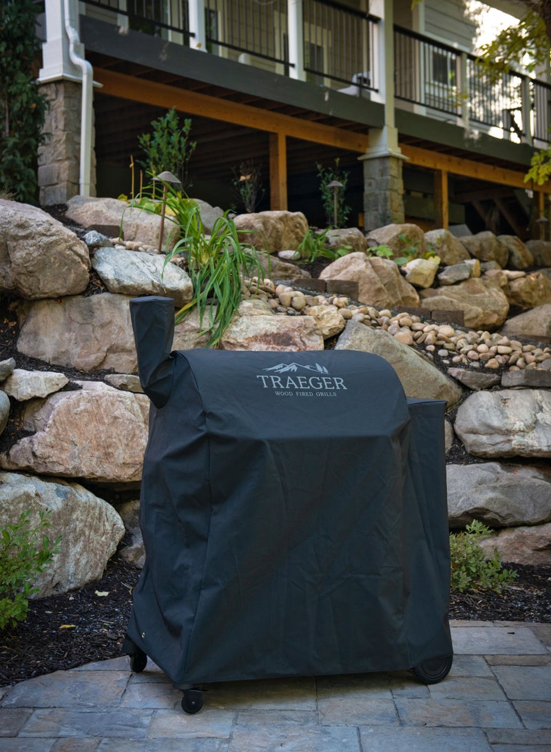 TRAEGER Full-Length Grill Cover for Pro Series 780, Black - Image 2