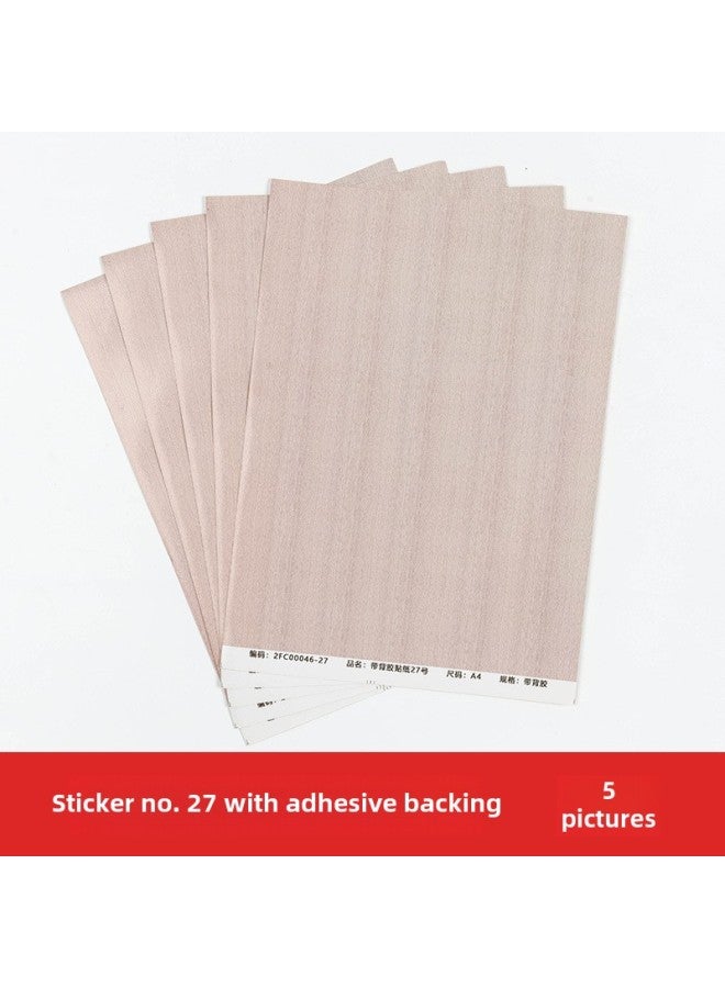 DIY Handmade Architectural Sand Table Model Scene Material With Adhesive Sticker Indoor And Outdoor Floor Wallpaper Self-adhesive Wallpaper-Color:No. 27 With Adhesive Stickers -5  - Image 1