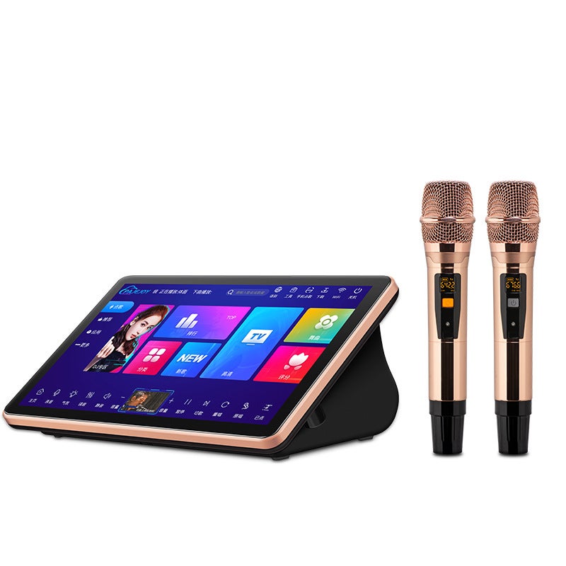 18.5Inch Portable Amplifier Karaoke Machine All-In-One Karaoke Player Home Ktv Karaoke Station Home Edition - Image 1