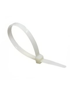 Wizzo Wizzo Pack of 500 Pieces Self Locking Teeth Grip Nylon Zip Wire Organizer Cable Tie Cable Strap for Cable Management 25mm x 100mm  - Image 2