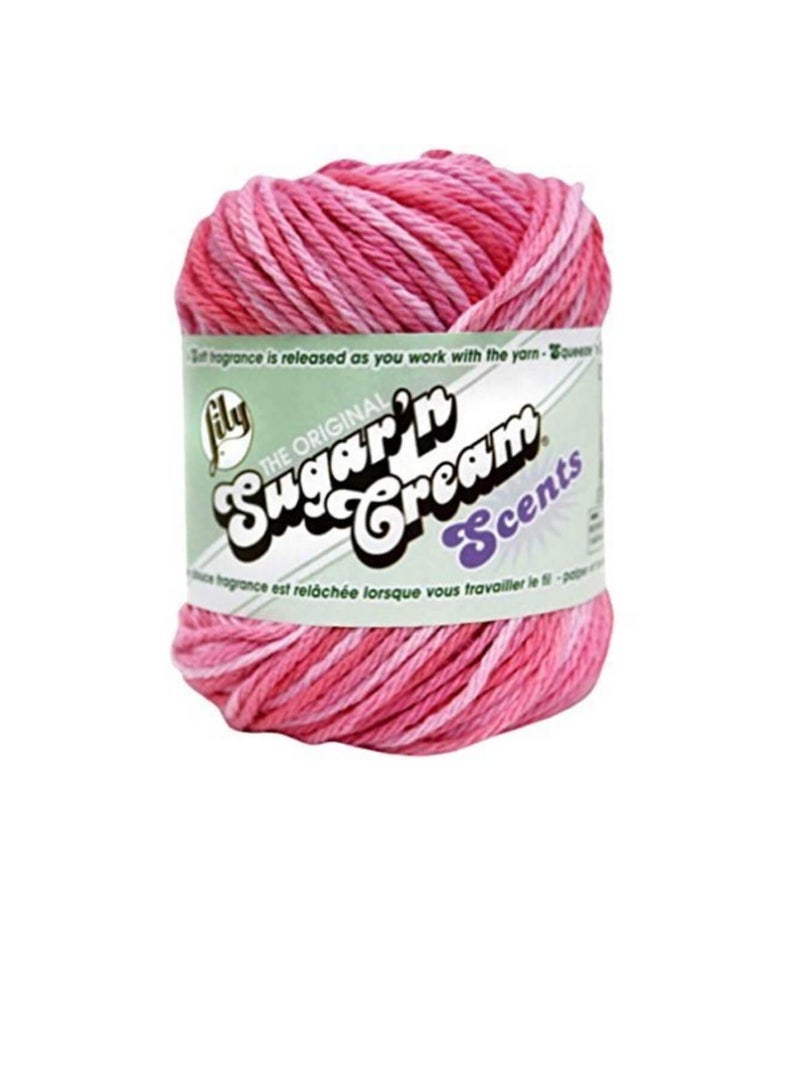 Generic Lily Sugar'n Cream Yarn - Scents Rose Petal  - Image 1