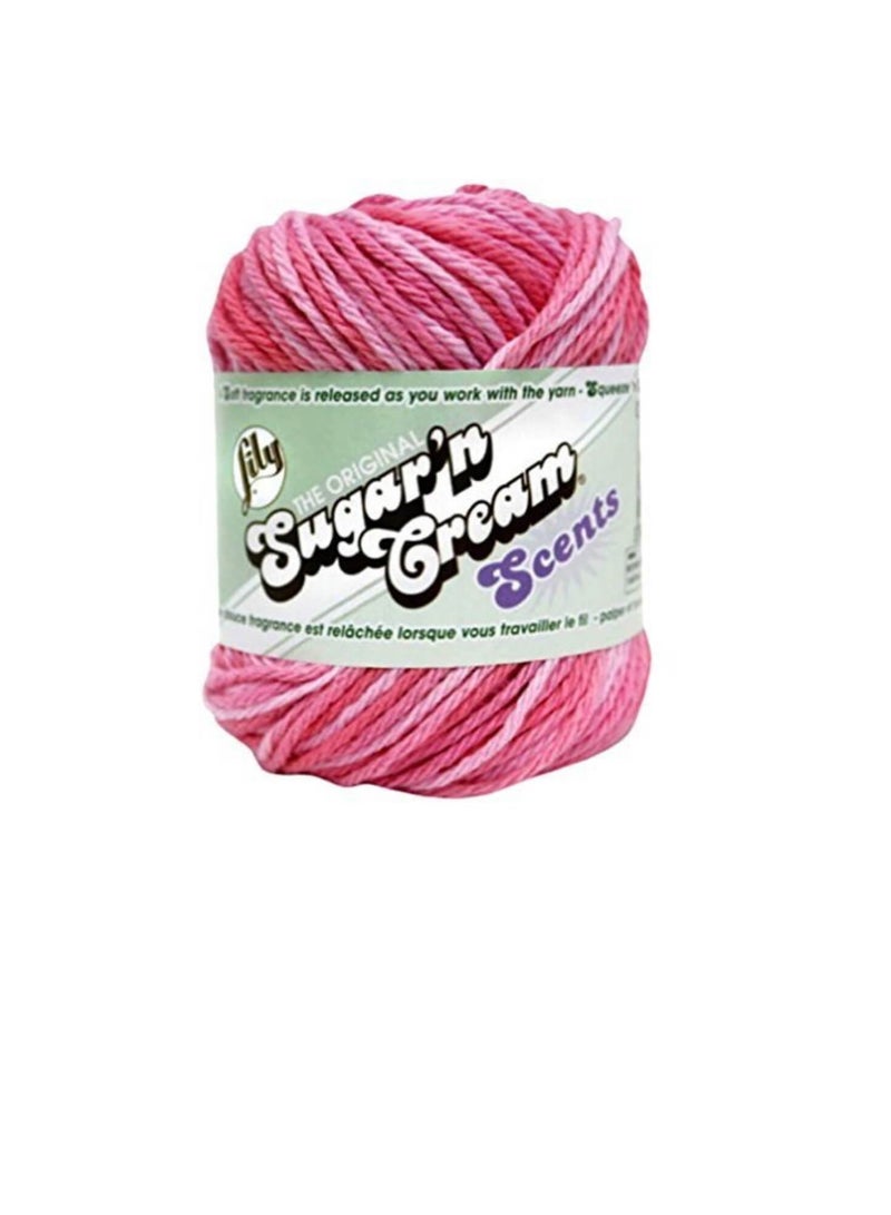 Generic Lily Sugar'n Cream Yarn - Scents Rose Petal  - Image 2