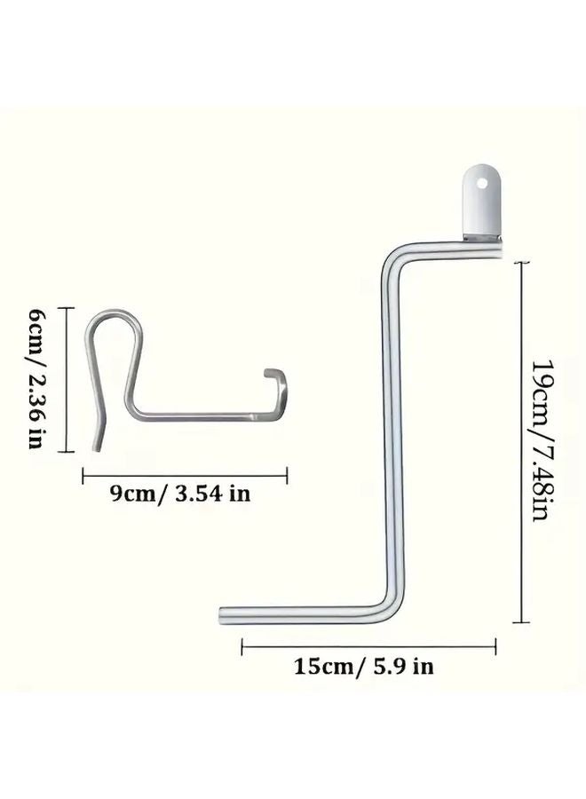 5 قطع أداة شد أسلاك الفولاذ المقاوم للصدأ متينة قابلة للتعديل مجموعة إصلاح الأسوار - Image 4