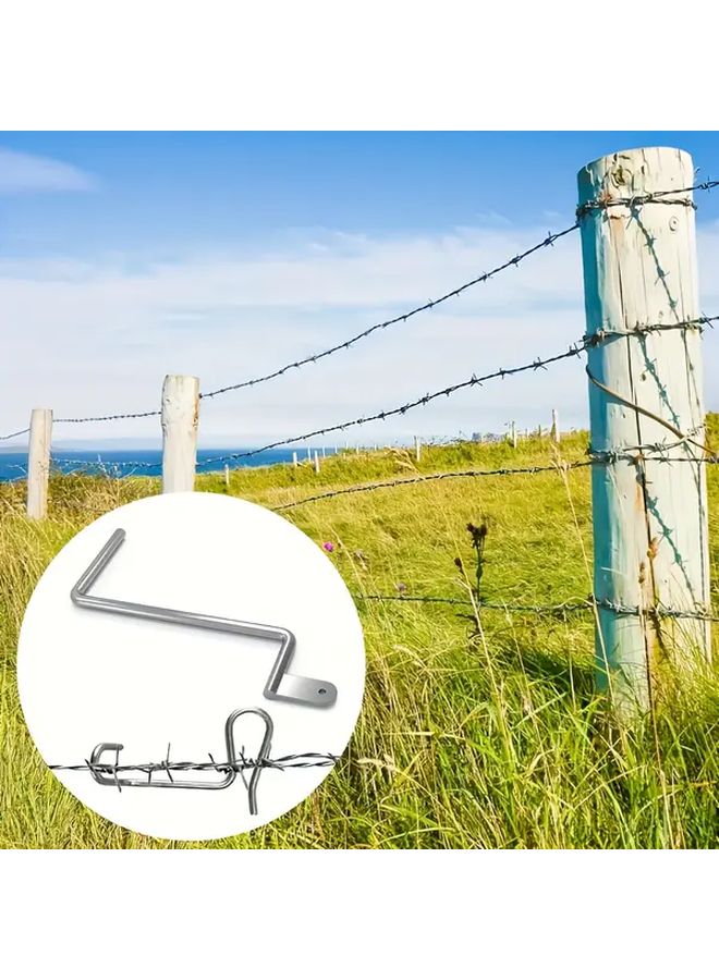 5 قطع أداة شد أسلاك الفولاذ المقاوم للصدأ متينة قابلة للتعديل مجموعة إصلاح الأسوار - Image 2