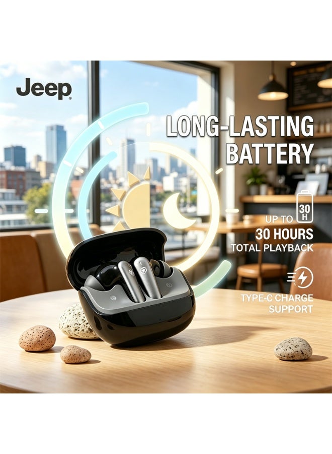 جيب سماعات أذن Jeep EW136 TWS بلوتوث سماعات الرأس الرياضية مع ميكروفون للموسيقى الرياضية - Image 4