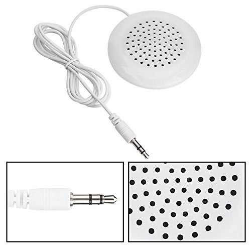Simlug 3.5mm White Mini Stereo Sound Music Speaker for iPod & Touch & MP3 & MP4 & CD Player & GB - Image 1