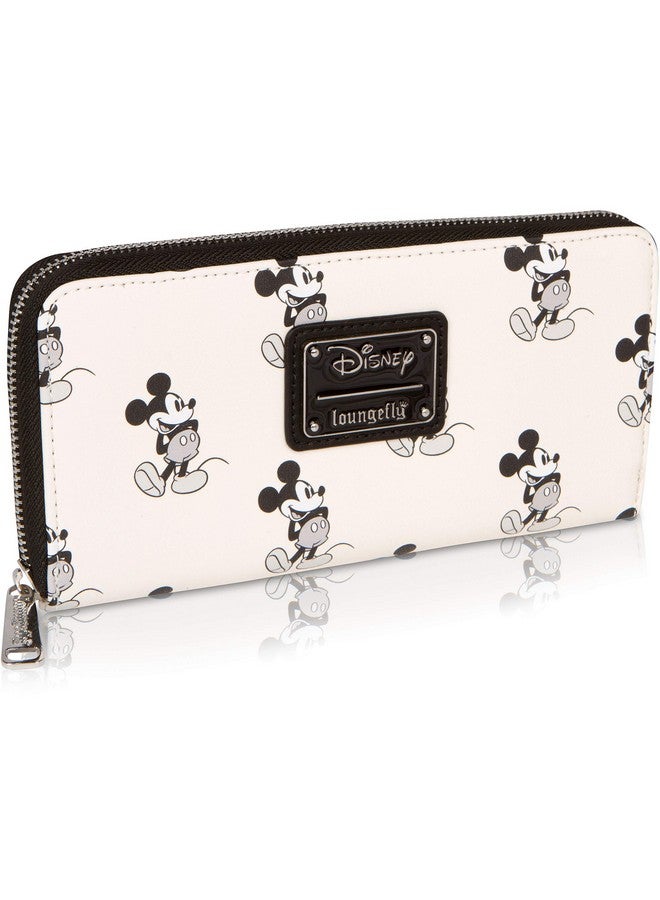 Loungefly Disney Mickey Mouse Faux Leather Wallet - Bi-Fold & Zip Around - Image 1