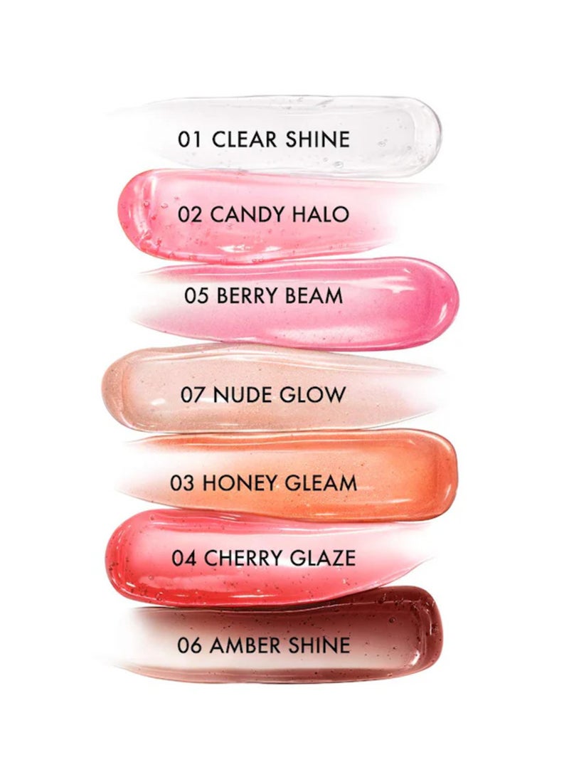 GIORGIO ARMANI أرماني بيوتي برايسما جلاس مرطب شفاه لامع - 03 هوني جليم، 3.5 مل - Image 2