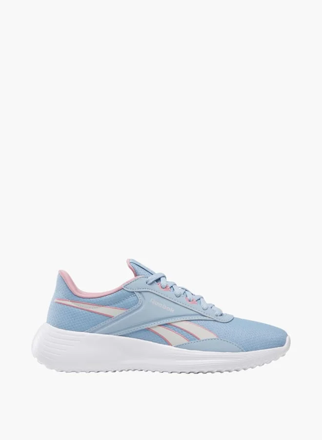 Reebok Women Logo Print Sports Shoes with Lace-Up Closure - LITE 4