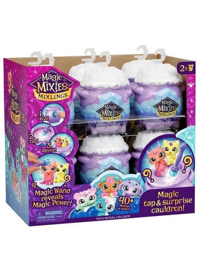 Magic Mixies Mixlings Tap & Reveal Cauldron 2 Pack, Magic Wand Reveals Magic Power and Surprise Reveal on Cauldron, for Kids Aged 5 and Up (Styles May Vary) - Image 5