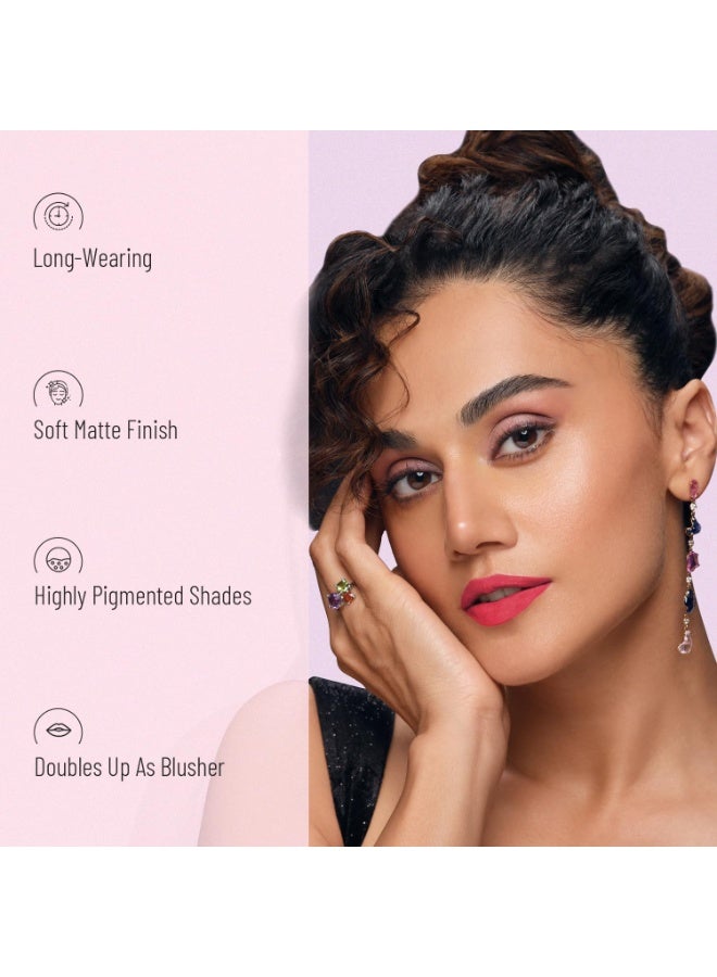 Swiss Beauty All About Lip Palette With 10 Pigmented Colors |Creamy Matte Finish Lip Colors Lipstick |Travel Friendly Lip Palette | Multicolor-02, 12gm - Image 4