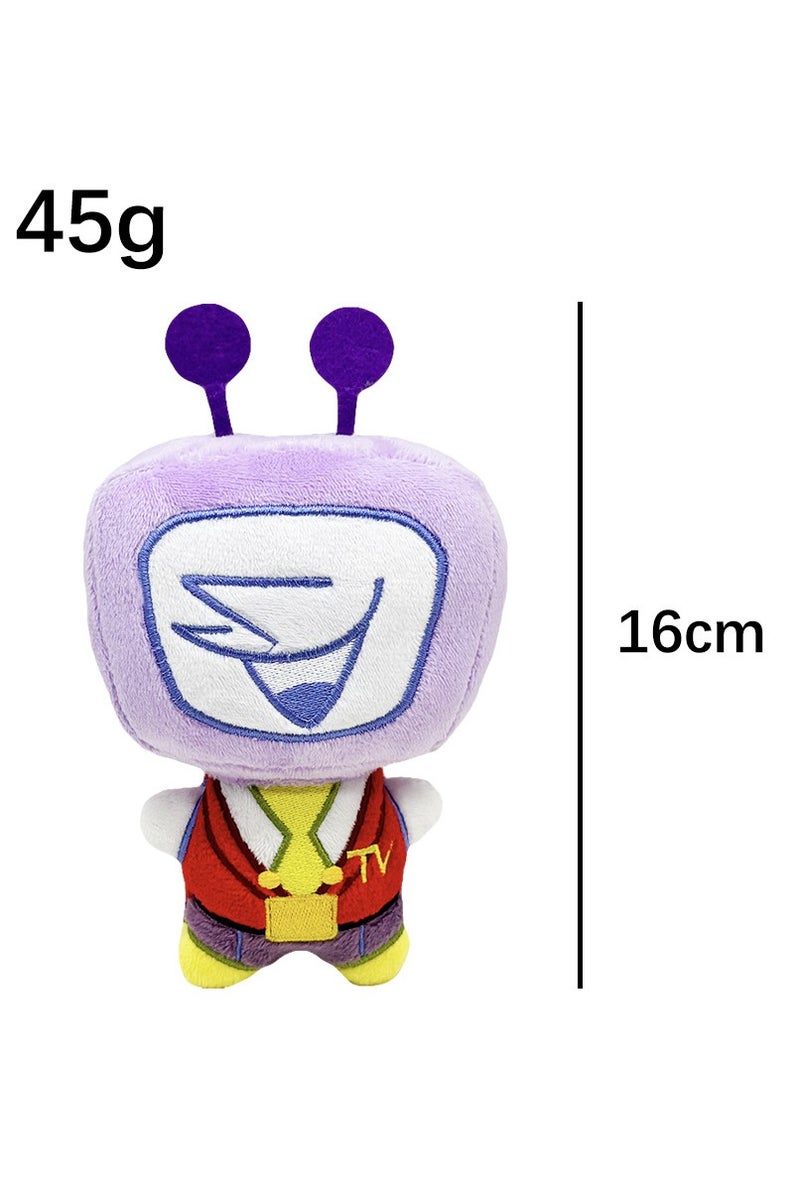 general Triangle Rune TV Man Plush Toy Doll Beautifully Restored Can Be Gifted to Friends and Fans - Image 3