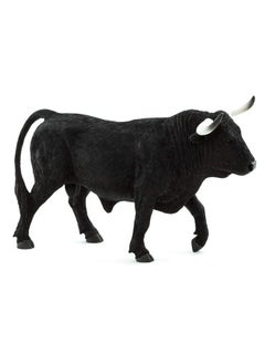 MOJO Spanish Bull Realistic Farm Animal Toy Replica Hand Painted Figurine  - Image 1