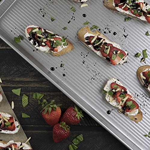 USA Pan Bakeware Nonstick Extra Large Baking Sheet Pan, Aluminized Steel - Image 5