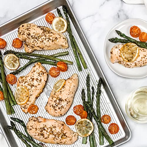 USA Pan Bakeware Nonstick Extra Large Baking Sheet Pan, Aluminized Steel - Image 3