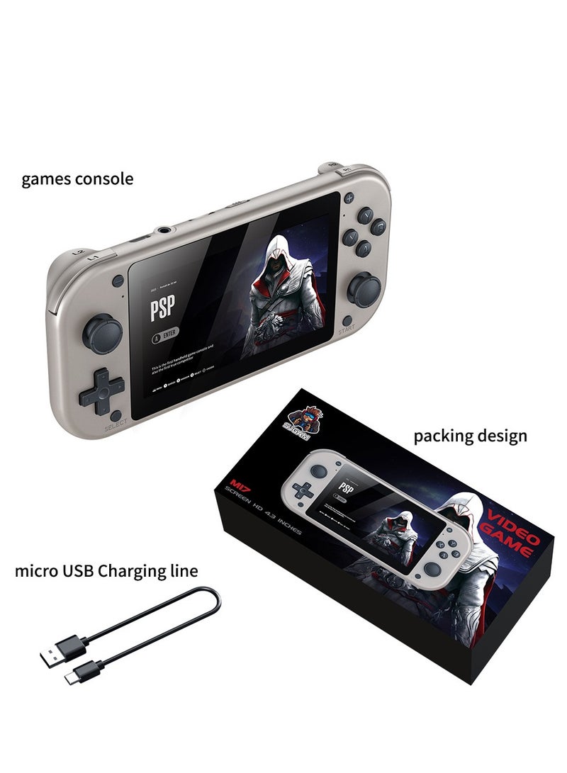 Handheld Game Console Video Player Retro Nostalgic Arcade Support different Multi-Language Single Player Games  - Image 1