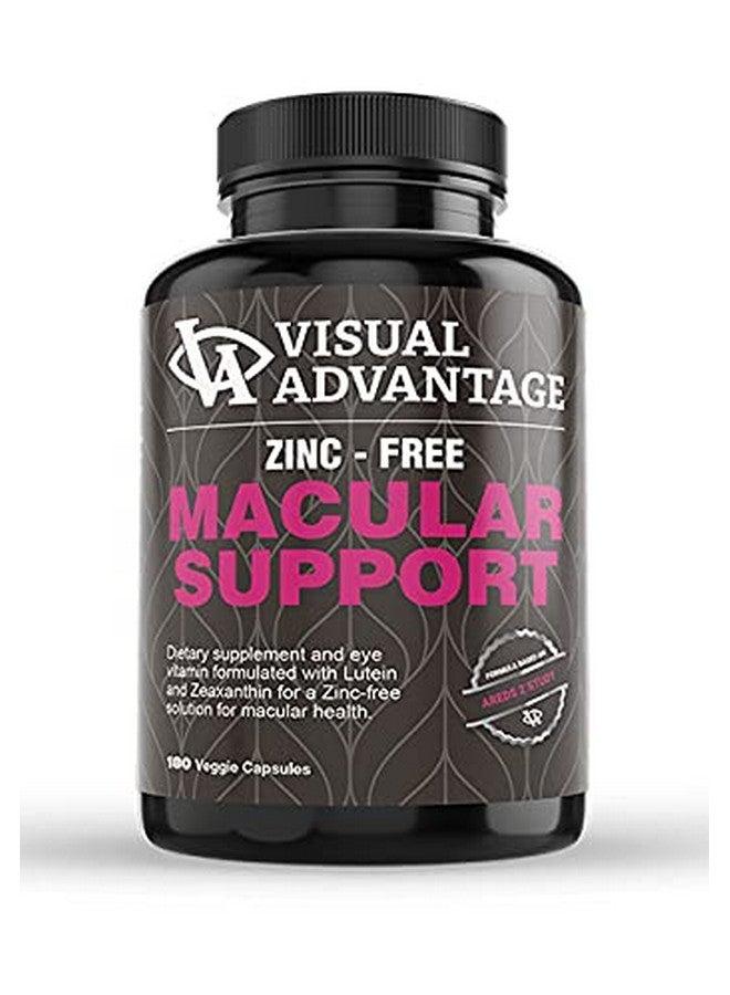 Visual Advantage Zinc Free AREDS 2 for Eye Health - 3 Month Supply - Based on The Areds II Study but Without Zinc - Image 1