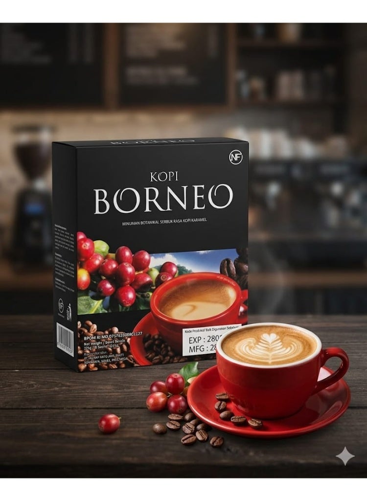 كوبيكو قهوة بورنيو الإندنوسية (Kopi Borneo)  خلاصة الجنسنج والمالت - Image 1