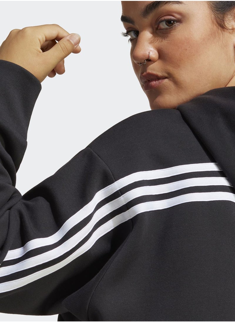 Adidas - 3 Stripe Future Icon Hoodie - Image 1