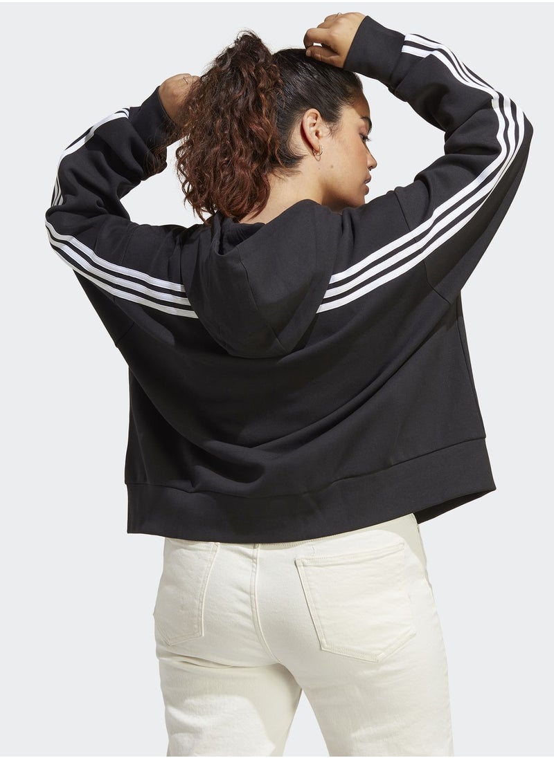 Adidas - 3 Stripe Future Icon Hoodie - Image 1
