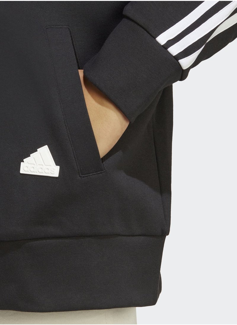 Adidas - 3 Stripe Future Icon Hoodie - Image 1