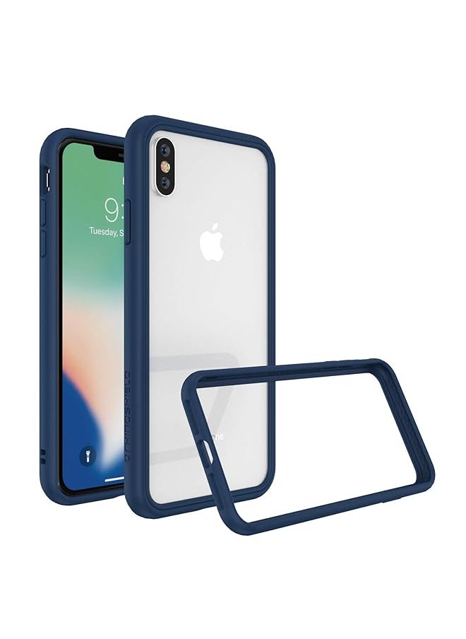 راينوشيلد حافظة Crashguard Nx لهاتف آيفون Xs Max باللون الأزرق الملكي  - Image 1