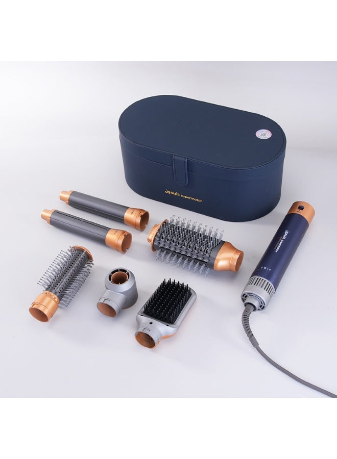 إنزو أداة تصفيف الشعر الاحترافية EN-4133 ‏6 في 1 – مجفف شعر بخطوة واحدة مع ملحقات قابلة للتبديل للتمليس والتمويج وتقنية الأيونات - Image 4