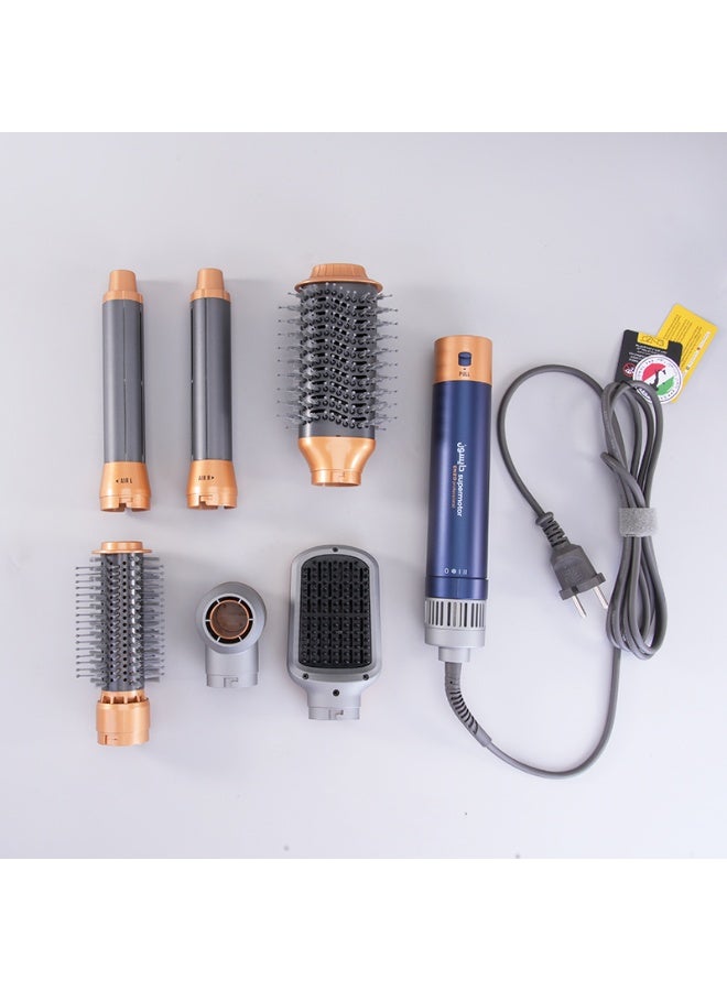 إنزو أداة تصفيف الشعر الاحترافية EN-4133 ‏6 في 1 – مجفف شعر بخطوة واحدة مع ملحقات قابلة للتبديل للتمليس والتمويج وتقنية الأيونات - Image 5