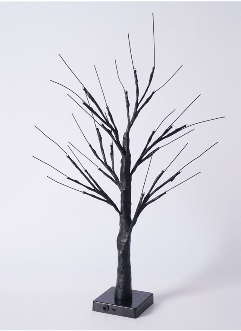 LED Tree Light Decoration Simulation Tree Light USB Battery Light 6*11*38cm