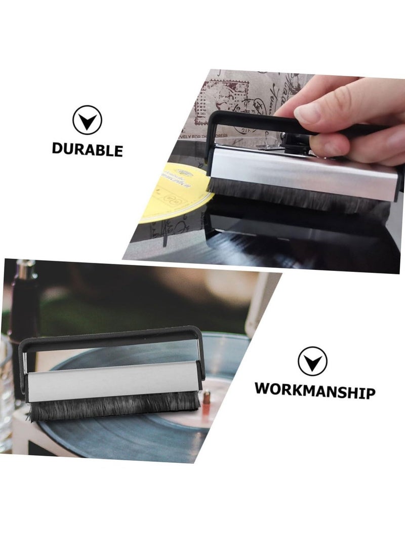 Excefore Record Cleaning Kit, 2 Pcs Vinyl Record Tool, Plastic Anti-Static Record Cleaning Brush, Velvet Cleaning Accessories, Improve Fidelity and Keep your Prized Vinyl Collection LPs like New  - Image 5