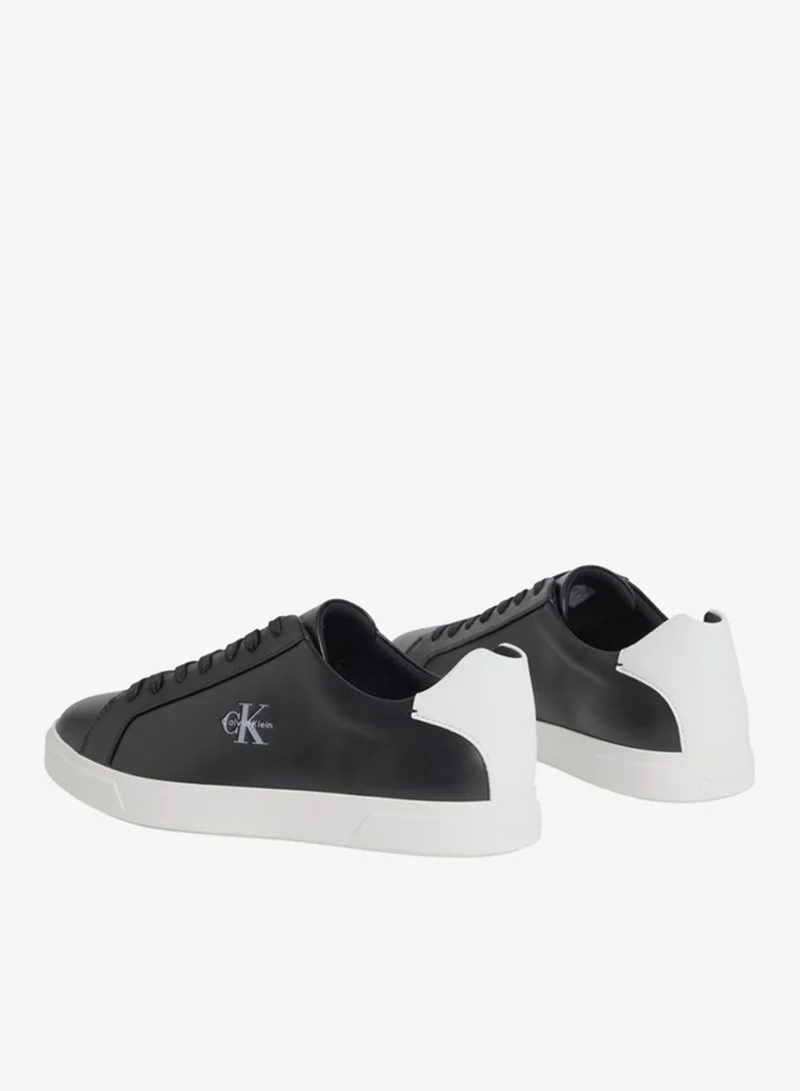 Calvin Klein  Leather Signature Logo Trainers for Men | Best Price UAE