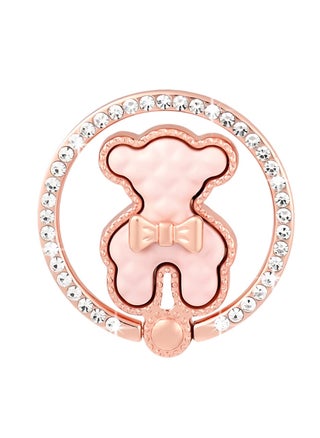 Sparkle Mobile Phone Ring Bracket Holder Stand, Cute Bear Cell Phone Ring Hand Grip Holder Adjustable Universal Finger Kickstand with Knob Loop for iPhone, All Android Smartphone,Tablet, Pink - pzsku/Z4AB301C226E4C6BBB2D4Z/45/_/1713492008/6cdaf077-2c93-4e09-9100-0536895da679