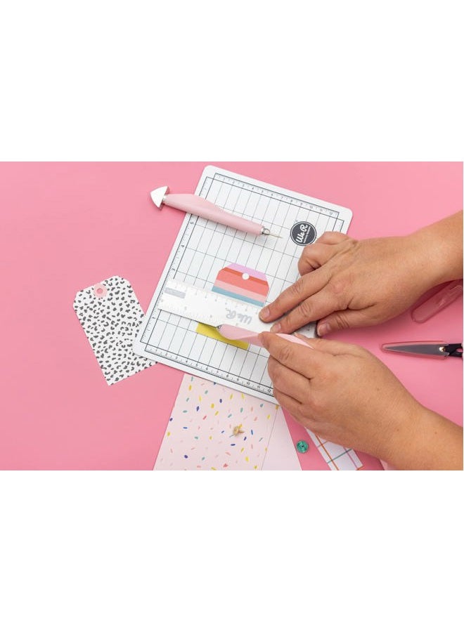 We R Memory Keepers طقم أدوات مصغر وردي - Image 5