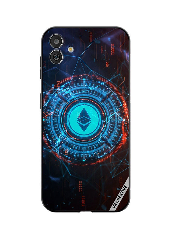 VR CREATIVE Protective Case Cover For Samsung Galaxy F14 Ethereum Design Multicolour - Image 1