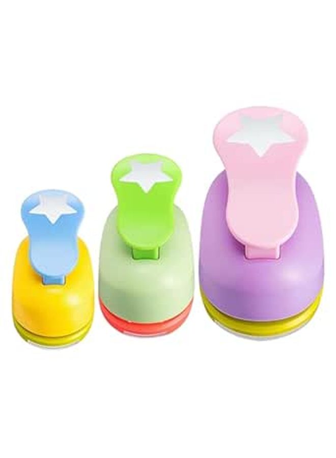 Star Shape Paper Punch For Envelopes Crafts Labels Portable Multifunctional Handheld Puncher - Image 1