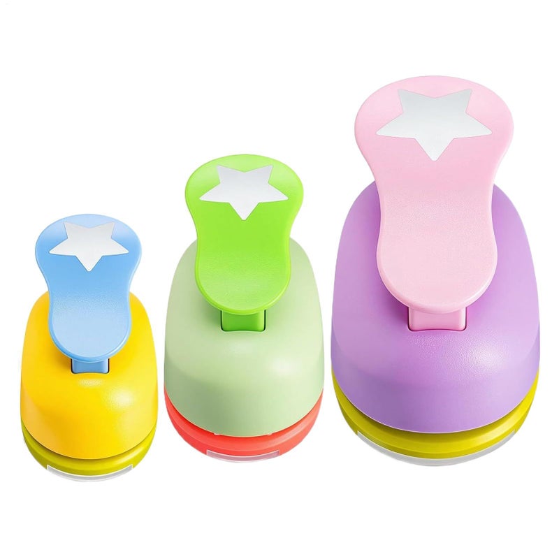 Star Shape Paper Punch For Envelopes Crafts Labels Portable Multifunctional Handheld Puncher - Image 2