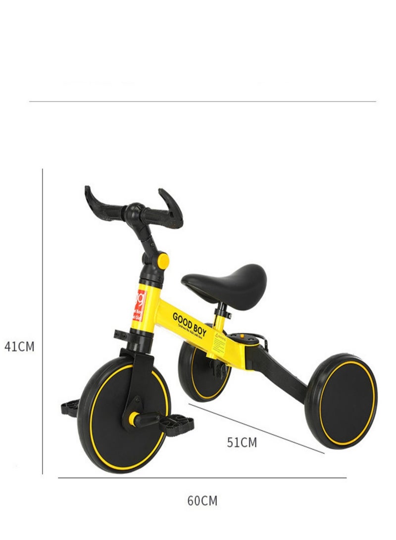 PENG GENERAL 3-in-1 Convertible Kids Tricycle Balance Bike (White)  - Image 5