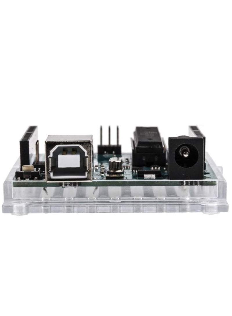 Arduino Uno R3 Board - ATmega328P Microcontroller, USB Interface, Open-Source Electronics Prototyping Platform