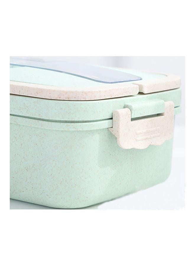 Plastic Lunch Box With Spoon And Chopsticks Assorted 1000ml  - Image 5