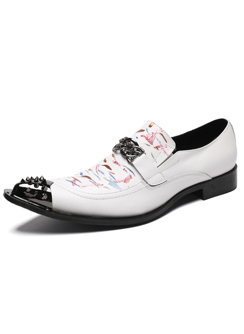 Shougu New Casual Business Men's Leather Shoes  - Image 1