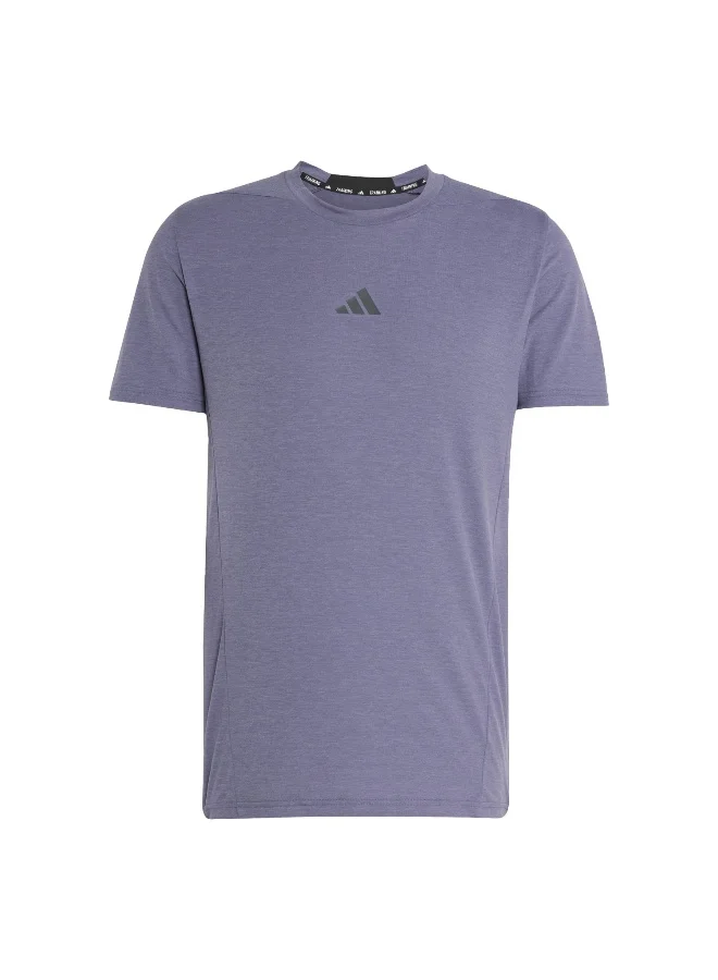 Adidas Adidas D4T Tee Purple T-Shirt (Short Sleeve) T-Shirts For Men
