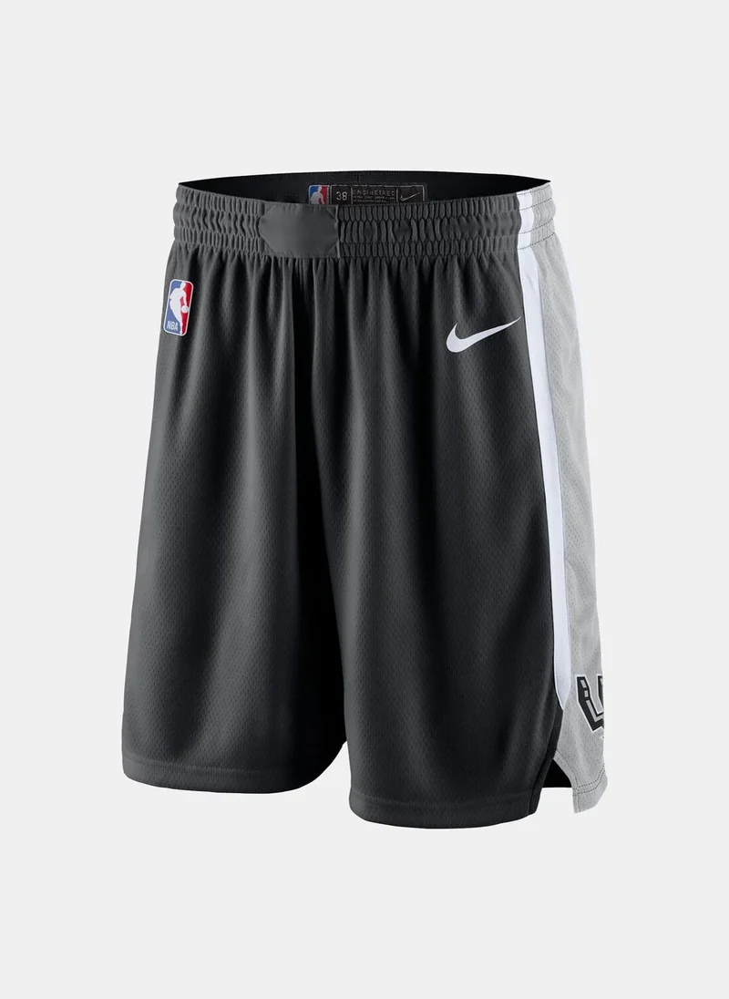 نايكي Men's NBA San Antonio Spurs Icon Edition Swimgman Basketball Shorts