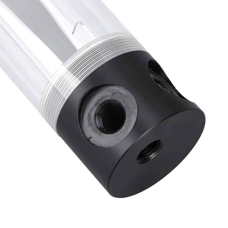 Water Cooling Reservoir 300mm Length, PC Water Cooling Kit with G1/4 Thread Open Design, 50mm Diameter Acrylic Tube for Custom Liquid Cooling Loop - Image 5