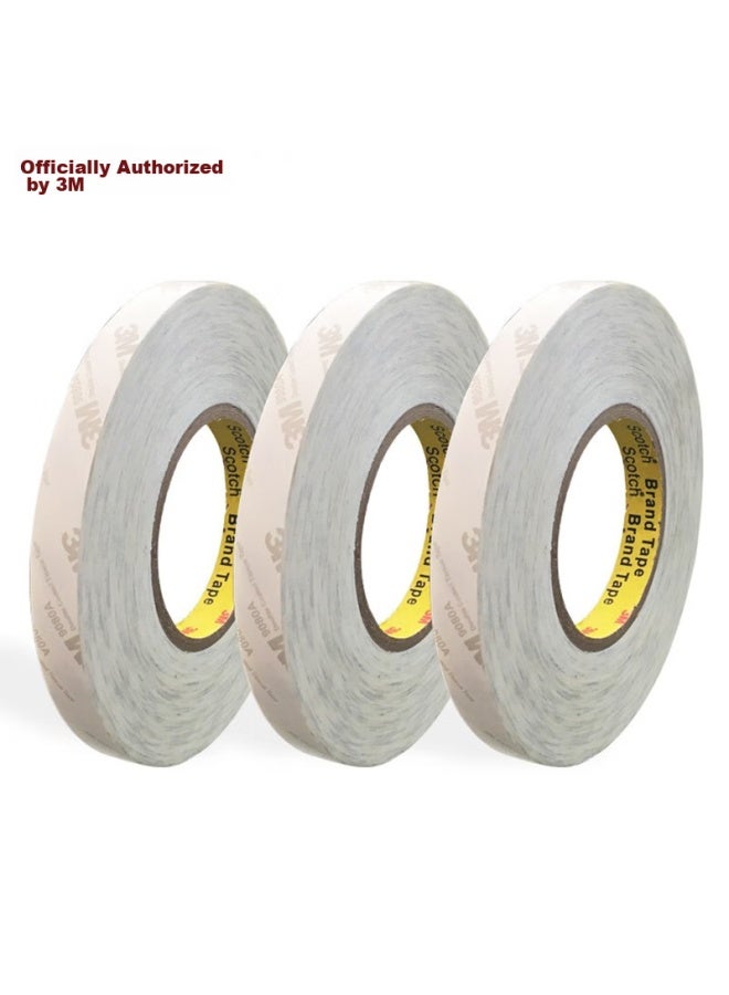 3M 3M Double-Sided Tape, Thin And Strong, Removable, No Residue, For Spring Festival Couplets, 20Mm Wide, 50M Long, 0.15Mm Thick, 9080A - Image 1